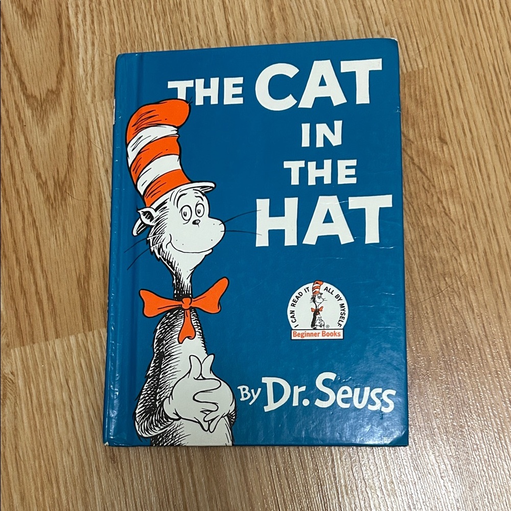 Dr. Seuss Blue and Orange 'The Cat in the Hat' Book